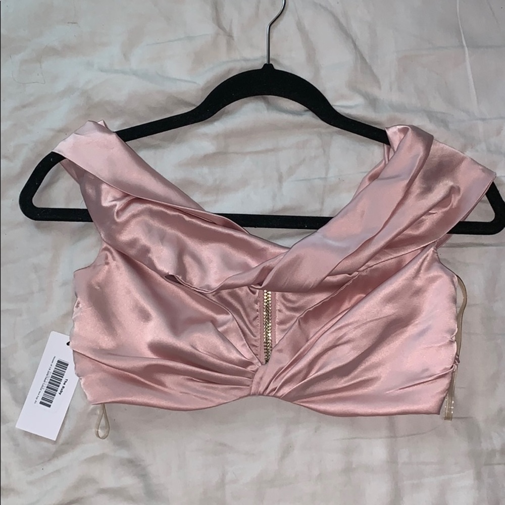 NEW pink crop top